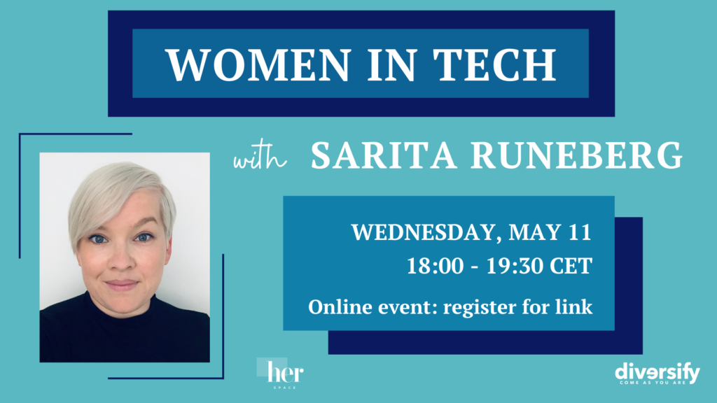 Women in tech session with Sarita Runeberg